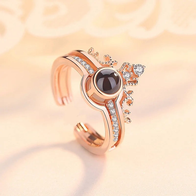 I Love You Projection Ring