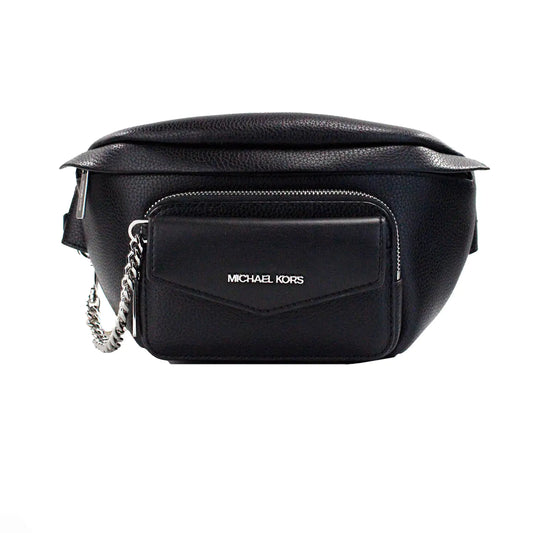 Michael Kors Maisie Black 2-n-1 Waistpack Belt Bag