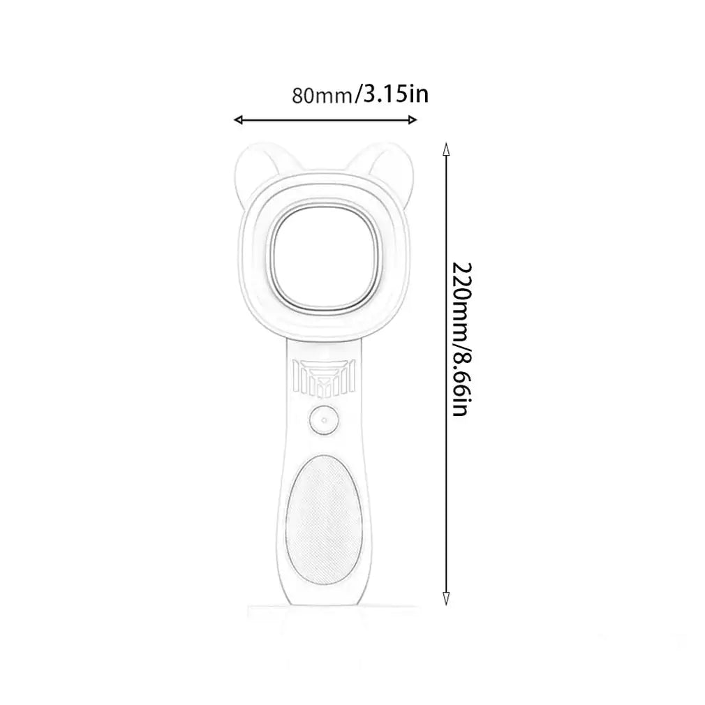 Cat Outdoor Rechargeable Bladeless Fan